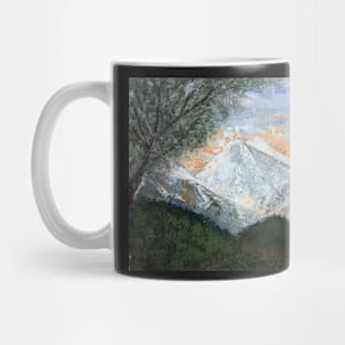 Semi abstract river scape 7 Mug